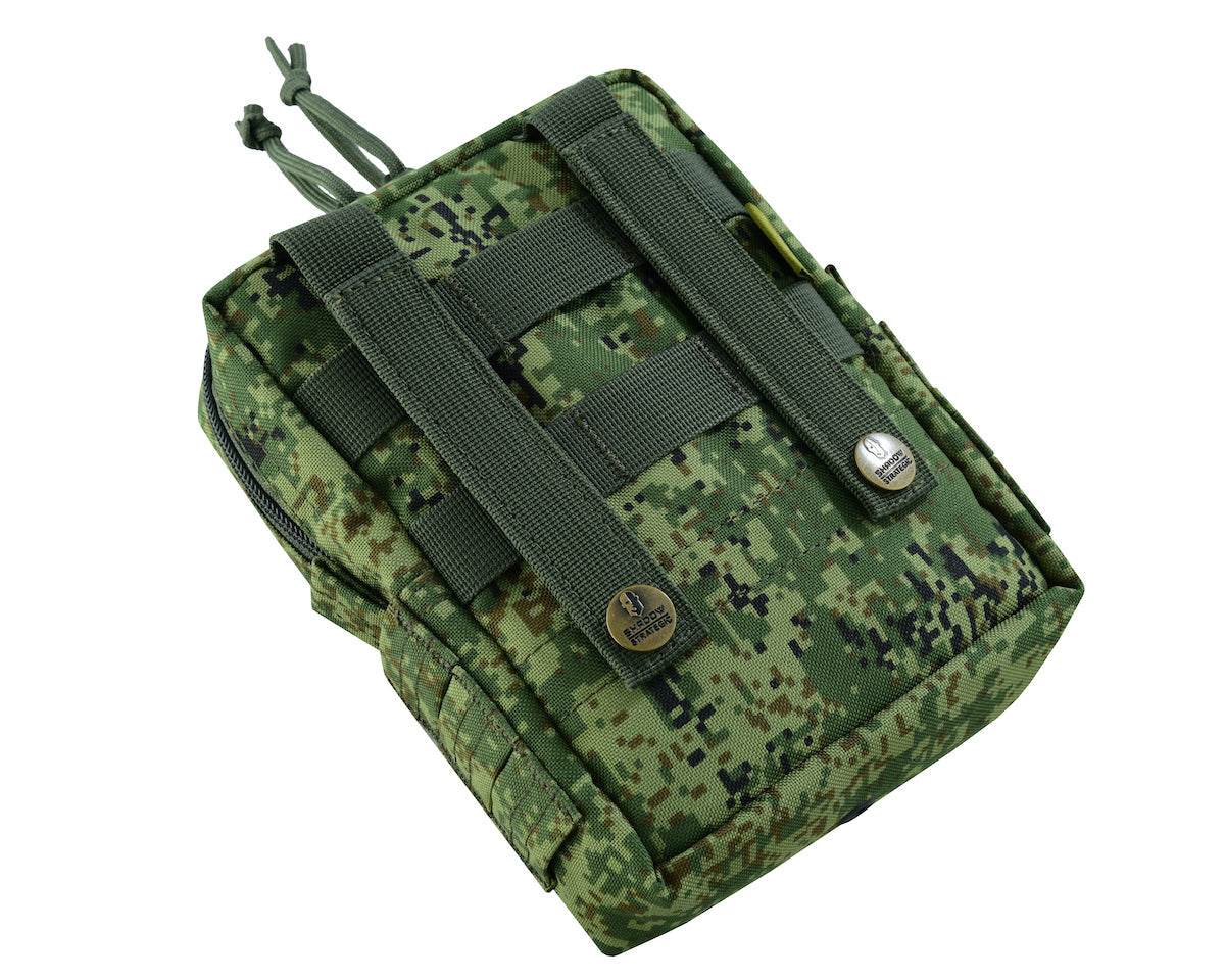 SHE-23034 MEDIUM UTILITY POUCH FLORA DIGITAL