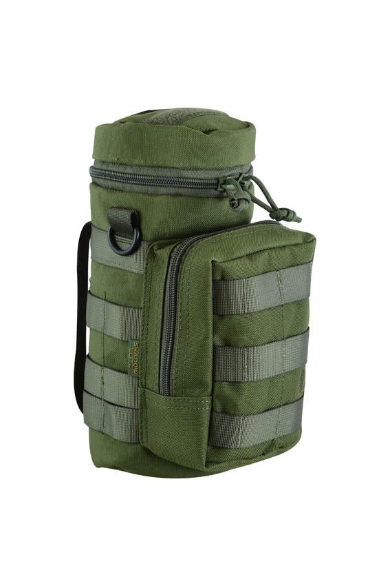 SHE-21006 MULTI PURPOSE INSULATED  BOTTLE POUCH OD GREEN
