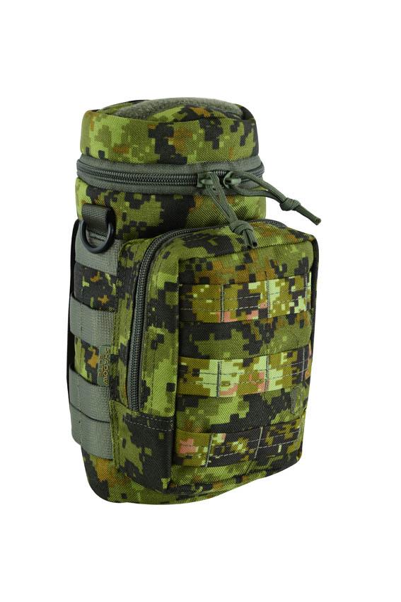 SHE-21006 MULTI PURPOSE INSULATED  BOTTLE POUCH WOODLAND DIGITAL