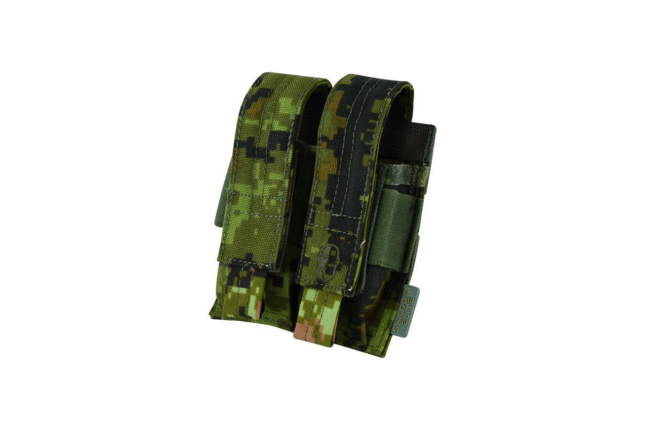 Woodland Digi Double Pistol Mag Pouch
