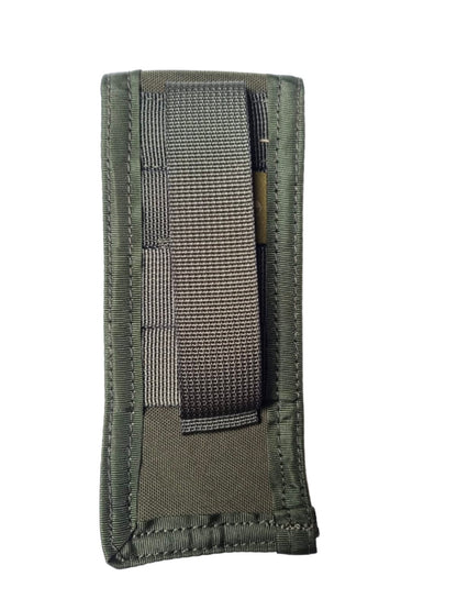 SHE-1037 FLASHLIGHT POUCH OD BACKSIDE