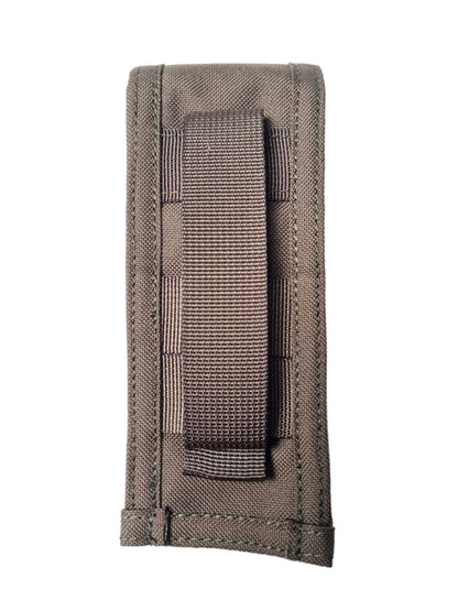 SHE-1037 FLASHLIGHT POUCH RANGER GREEN BACKSIDE