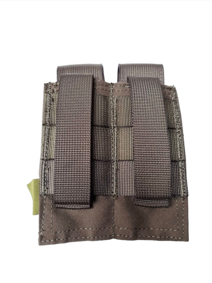 SHE-1065 Double Pistol Mag Pouch-colour Ranger Green