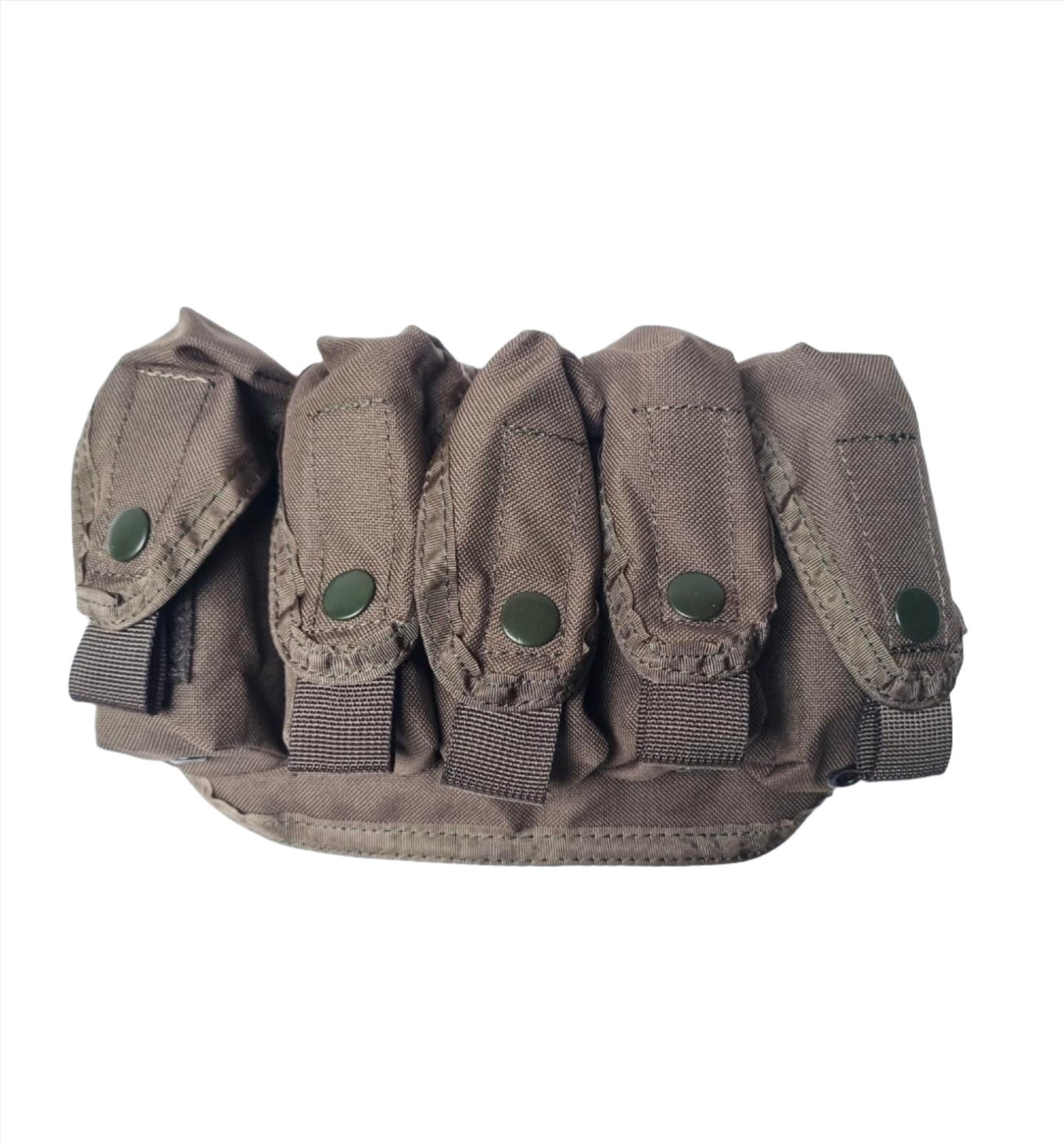 SHE-1098 5 x VOG GRENADE POUCH "SGP-5"-RANGER GREEN COLOUR