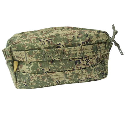 SHE-1421 HORIZONTAL UTILITY POUCH DIGI FLORA