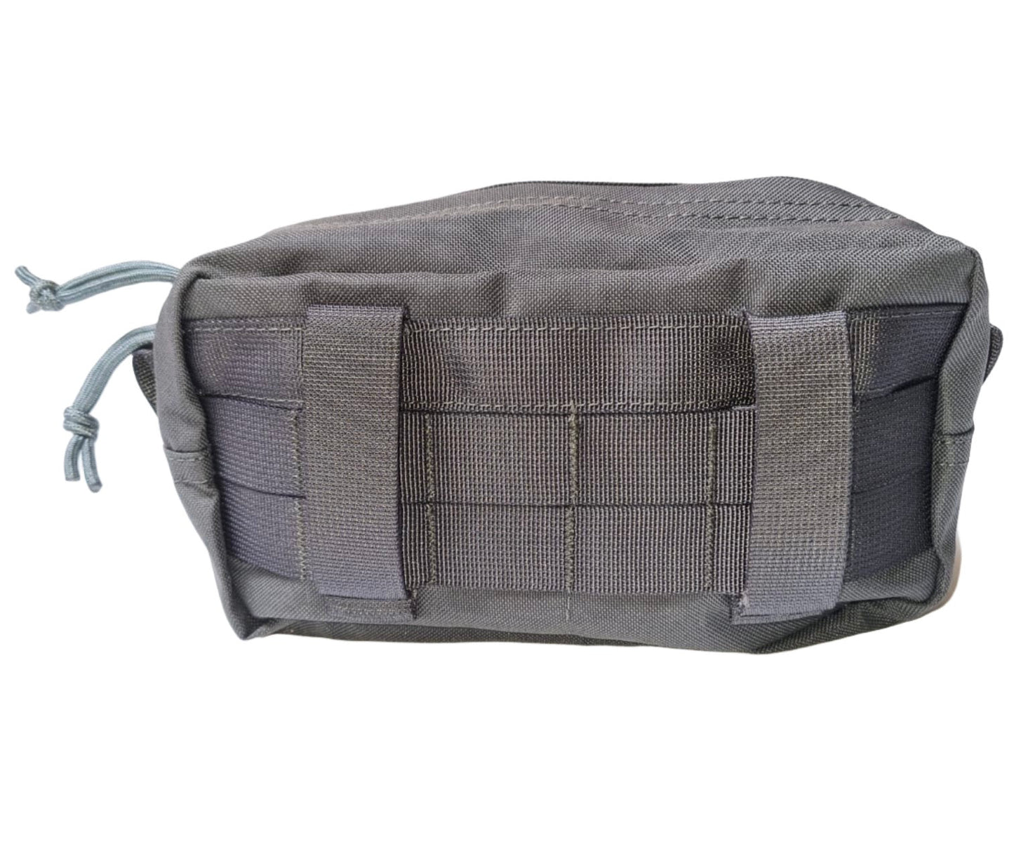SHE-1421 HORIZONTAL UTILITY POUCH GREY BACKSIDE