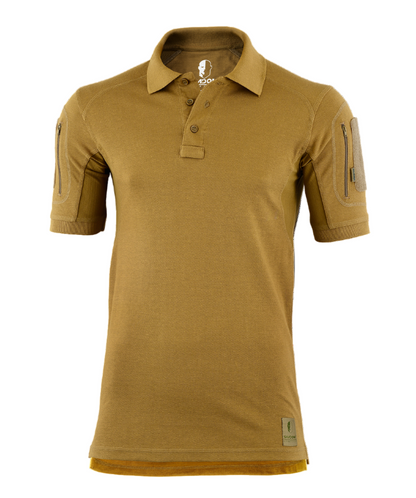 Tactical Zone  Operator Polo shirt Coyote front