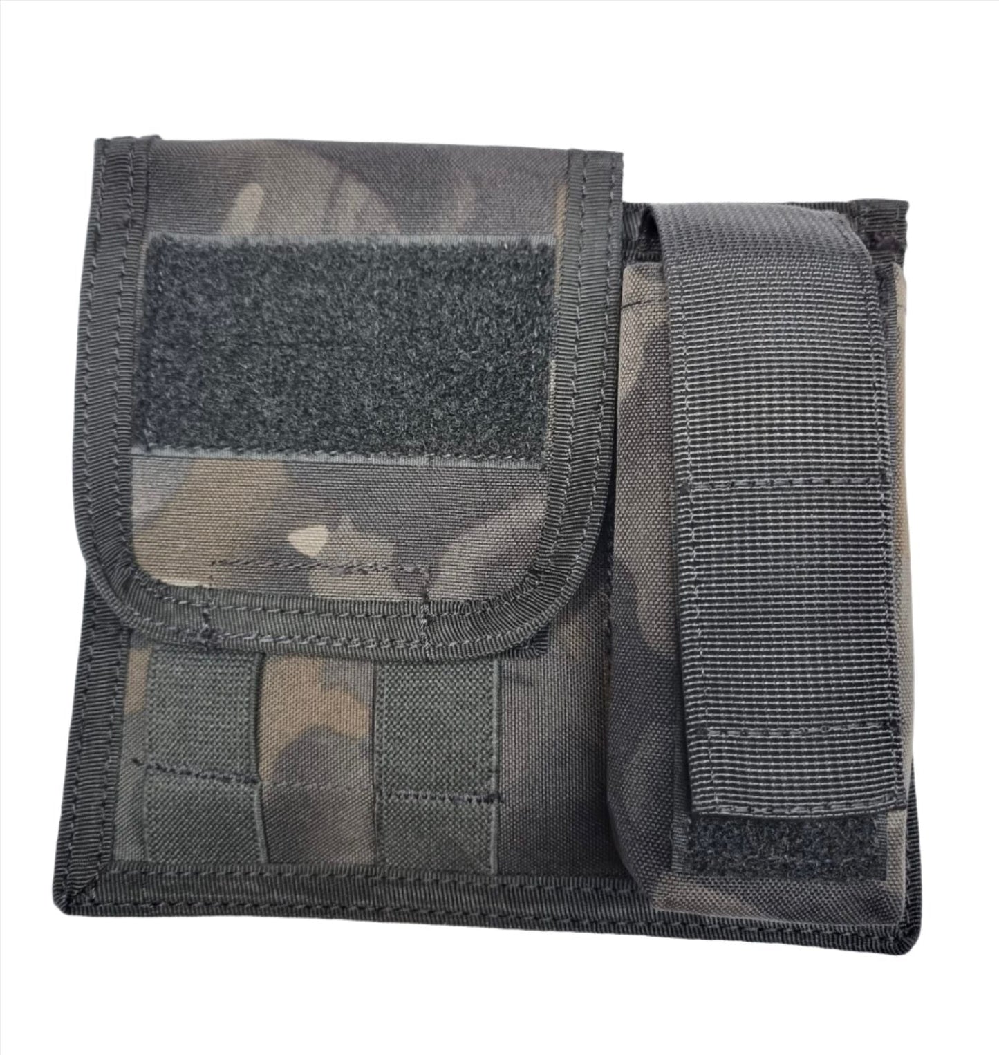 SHE-23053 COMBAT ADMIN  POUCH MULTICAM BLACK