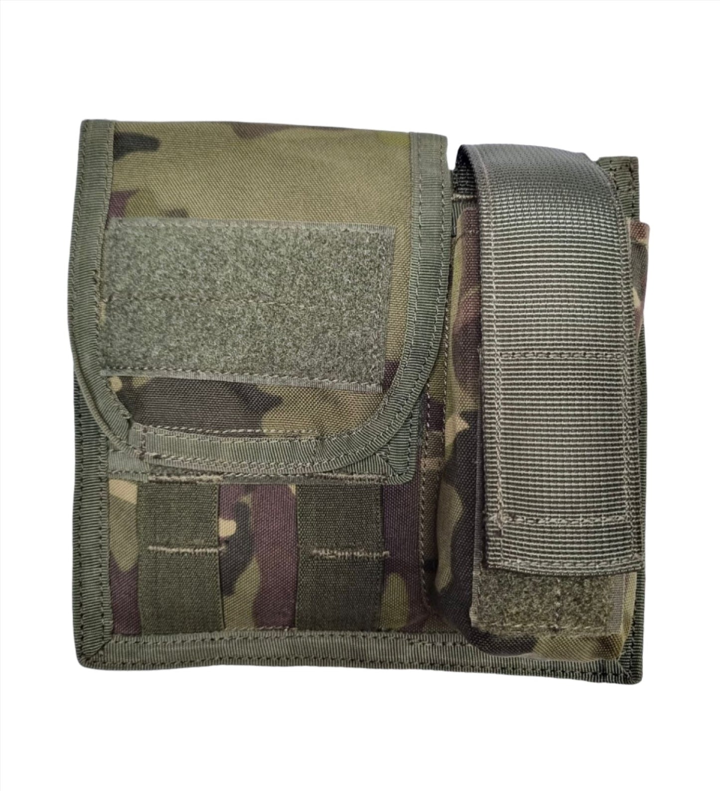 SHE-23053 COMBAT ADMIN  POUCH MULTICAM GREEN
