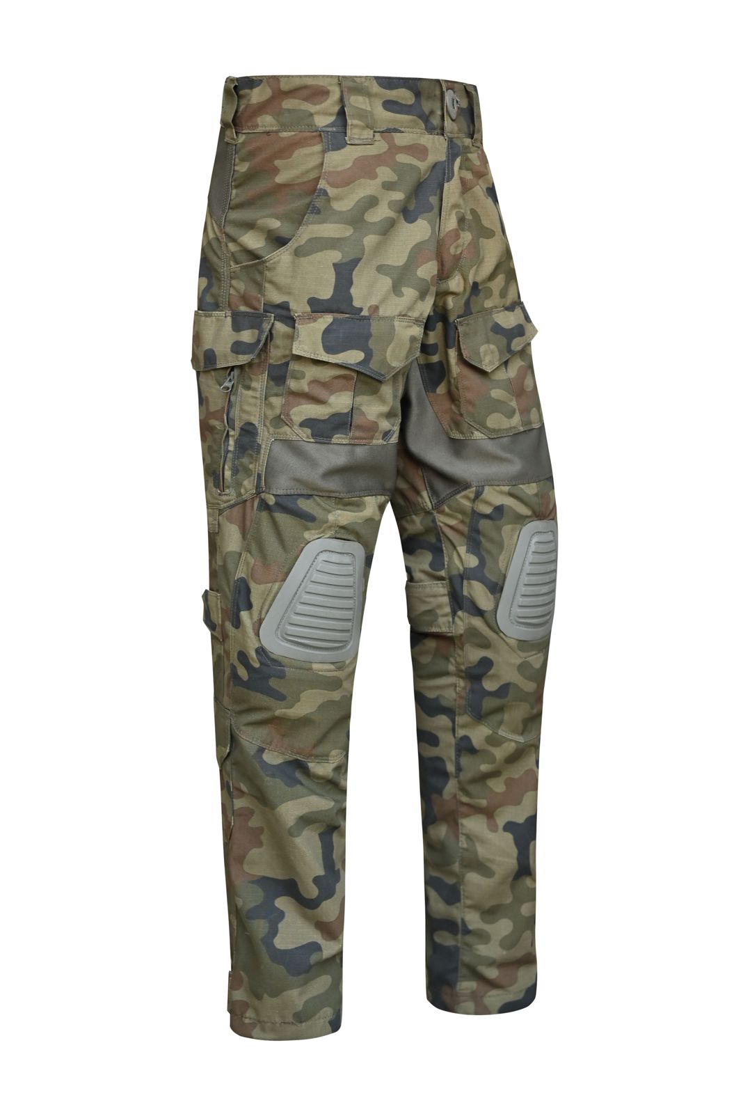 Shadow Tactical / Shadow Strategic SHE-3494-PATHFINDER COMBAT PANTS IN Polish woodland (Poland)  Camo front side view