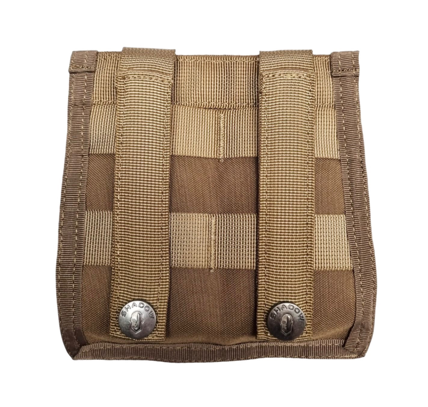 Shadow Strategic SHE-797 MOLLE Double 40mm Grenade Camouflage Pouch Colour Coyote backside