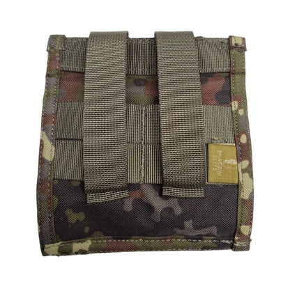 Shadow Strategic SHE-797 MOLLE Double 40mm Grenade Camouflage Pouch Colour Flectarn backside