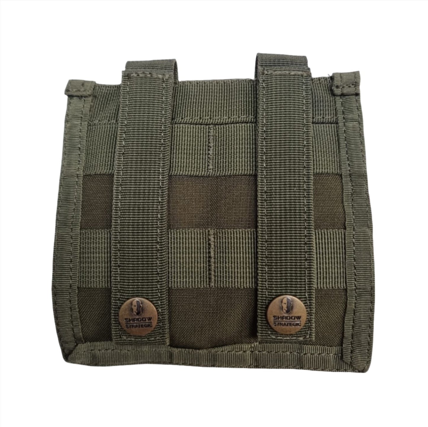 Shadow Strategic SHE-797 MOLLE Double 40mm Grenade Camouflage Pouch Colour Olive Green