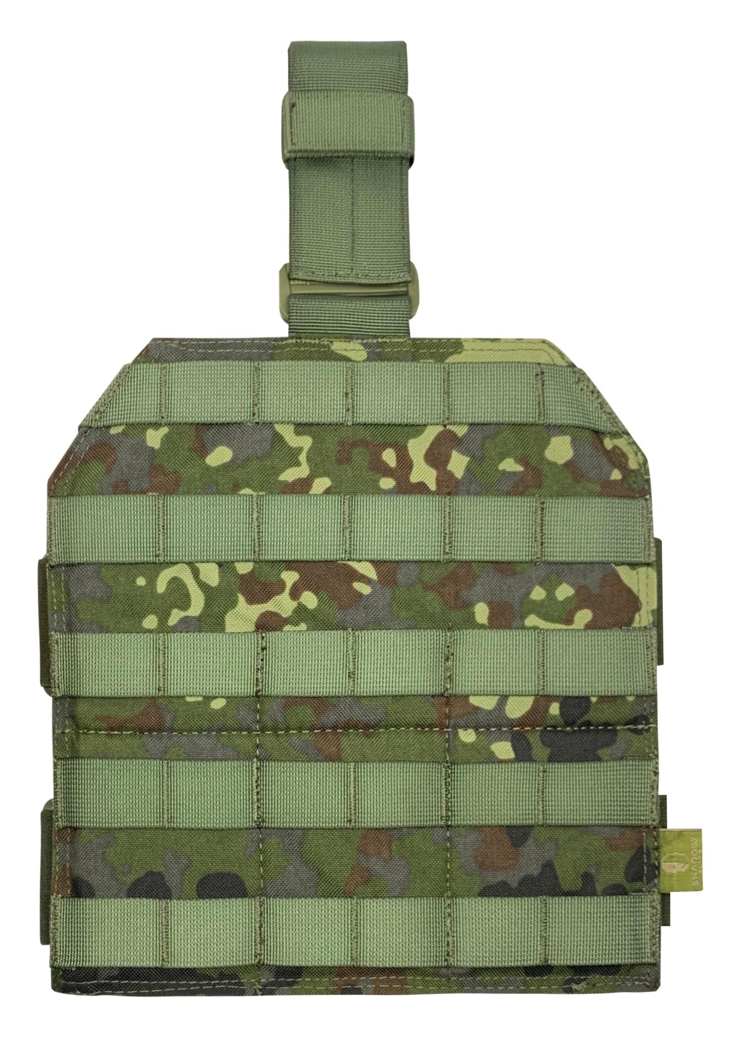 Shadow Strategic Drop leg Molle panel Color German Flecktarn front panel