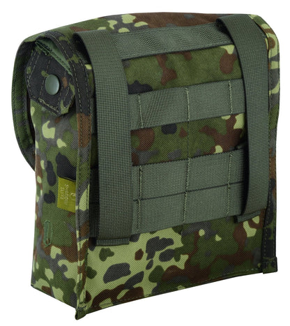 Shadow Strategic Camouflage LMG / SAW Pouch Color Flectarn backside view.