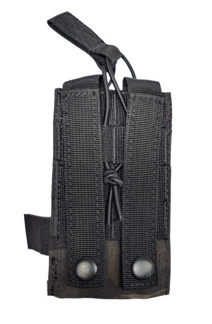 SHS - 1090 STACKER OPEN-TOP MAG POUCH SINGLE COLOUR MULTICAM BLACK