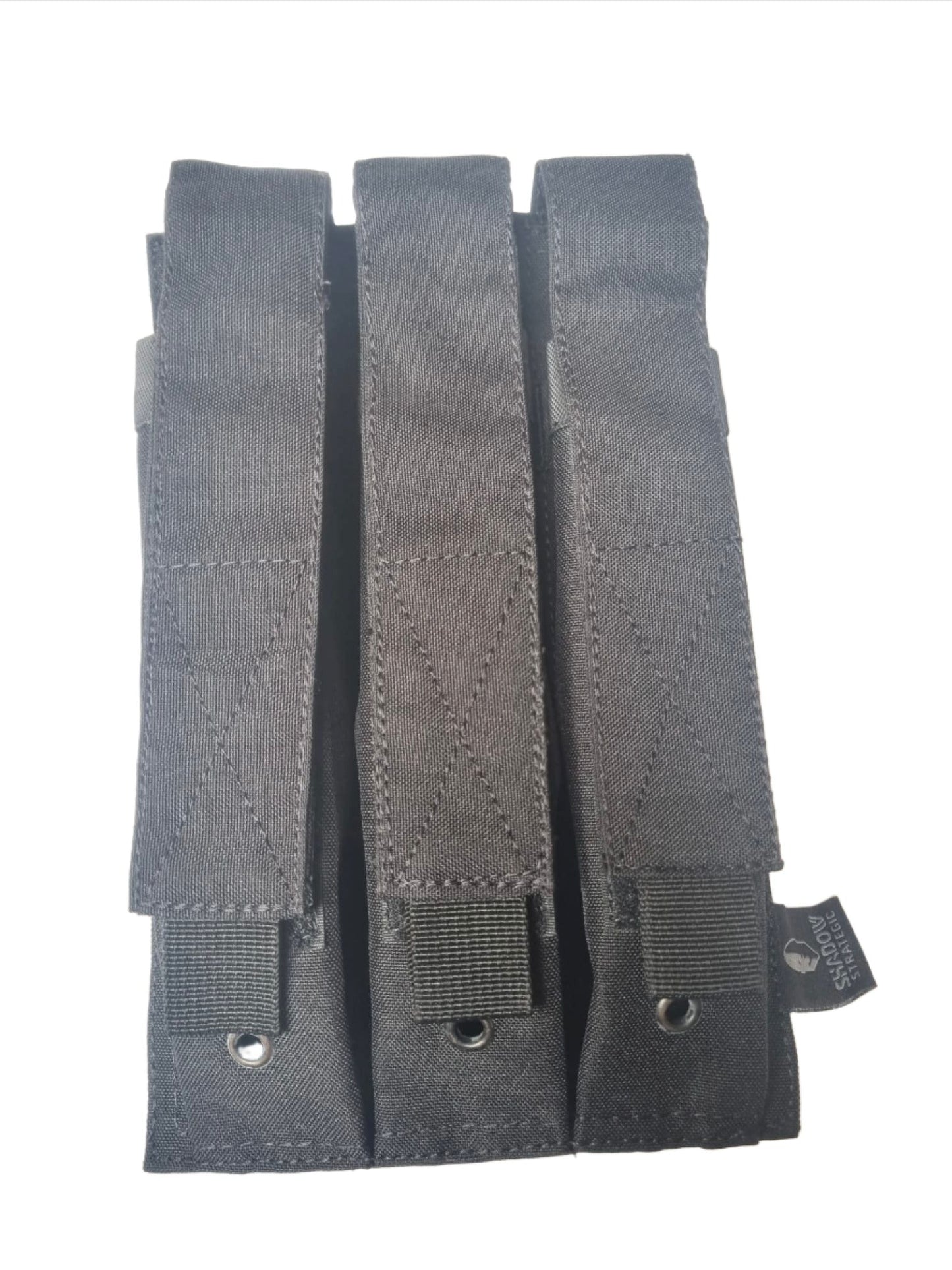 SHS-1160 TRIPLE KRISS VECTOR / GLOCK 18C / P90/ MP5 POUCH-black front side