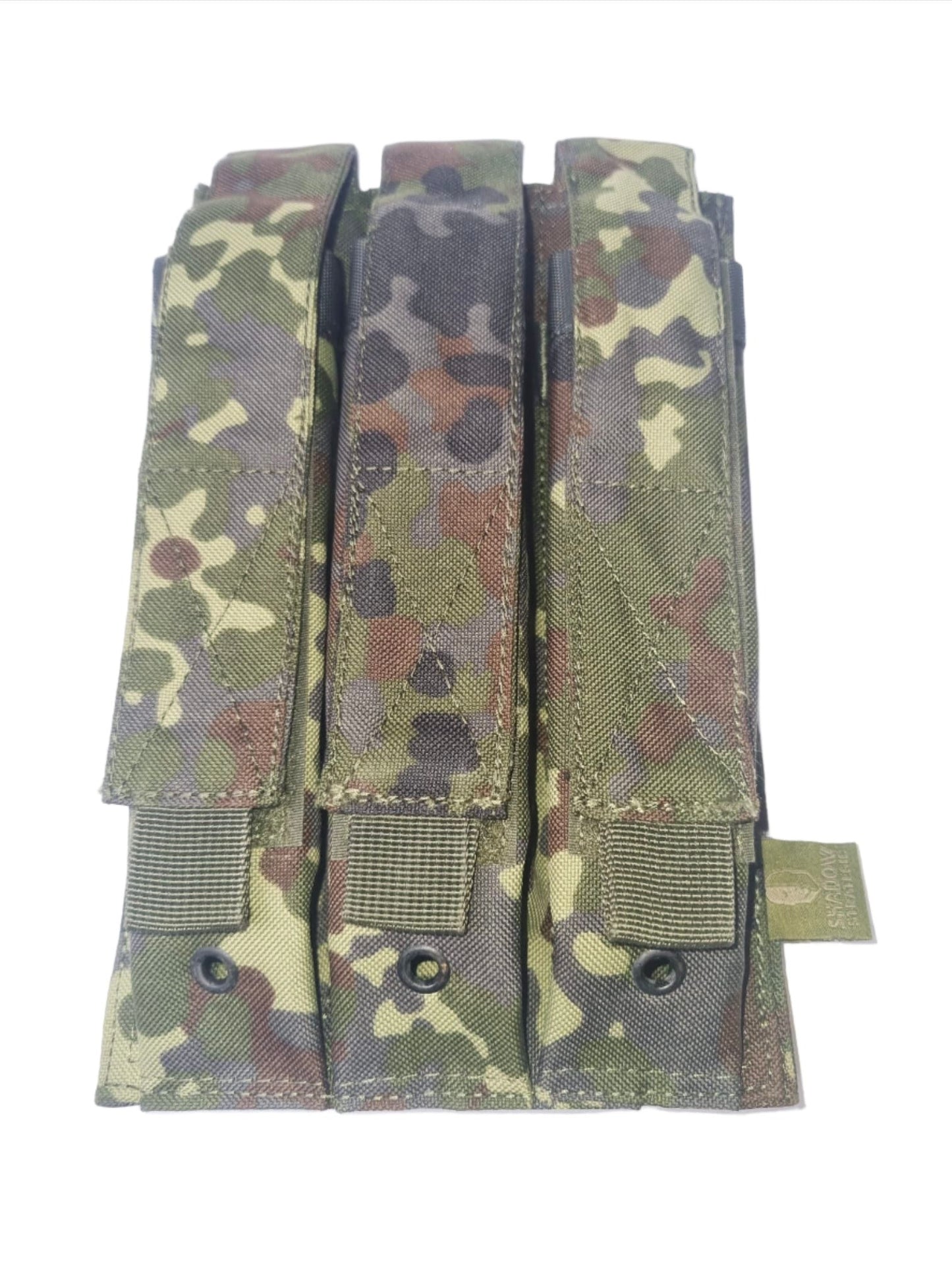 SHS-1160 TRIPLE KRISS VECTOR / GLOCK 18C / P90/ MP5 POUCH- GERMAN FLECTARN