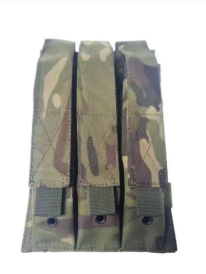 SHS-1160 TRIPLE KRISS VECTOR / GLOCK 18C / P90/ MP5 POUCH-UTP TEMPERATE