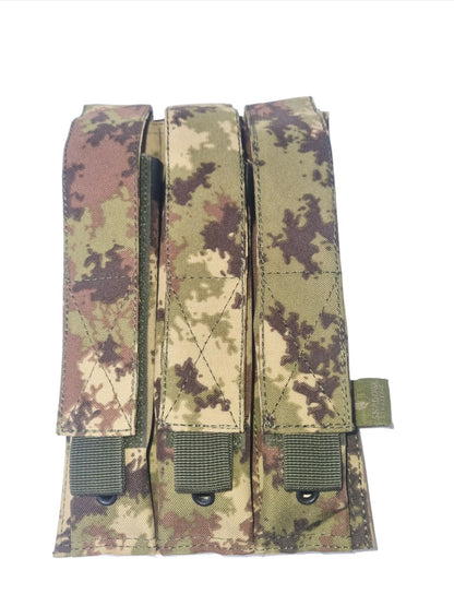 SHS-1160 TRIPLE KRISS VECTOR / GLOCK 18C / P90/ MP5 POUCH-ITALIAN VEGETATO