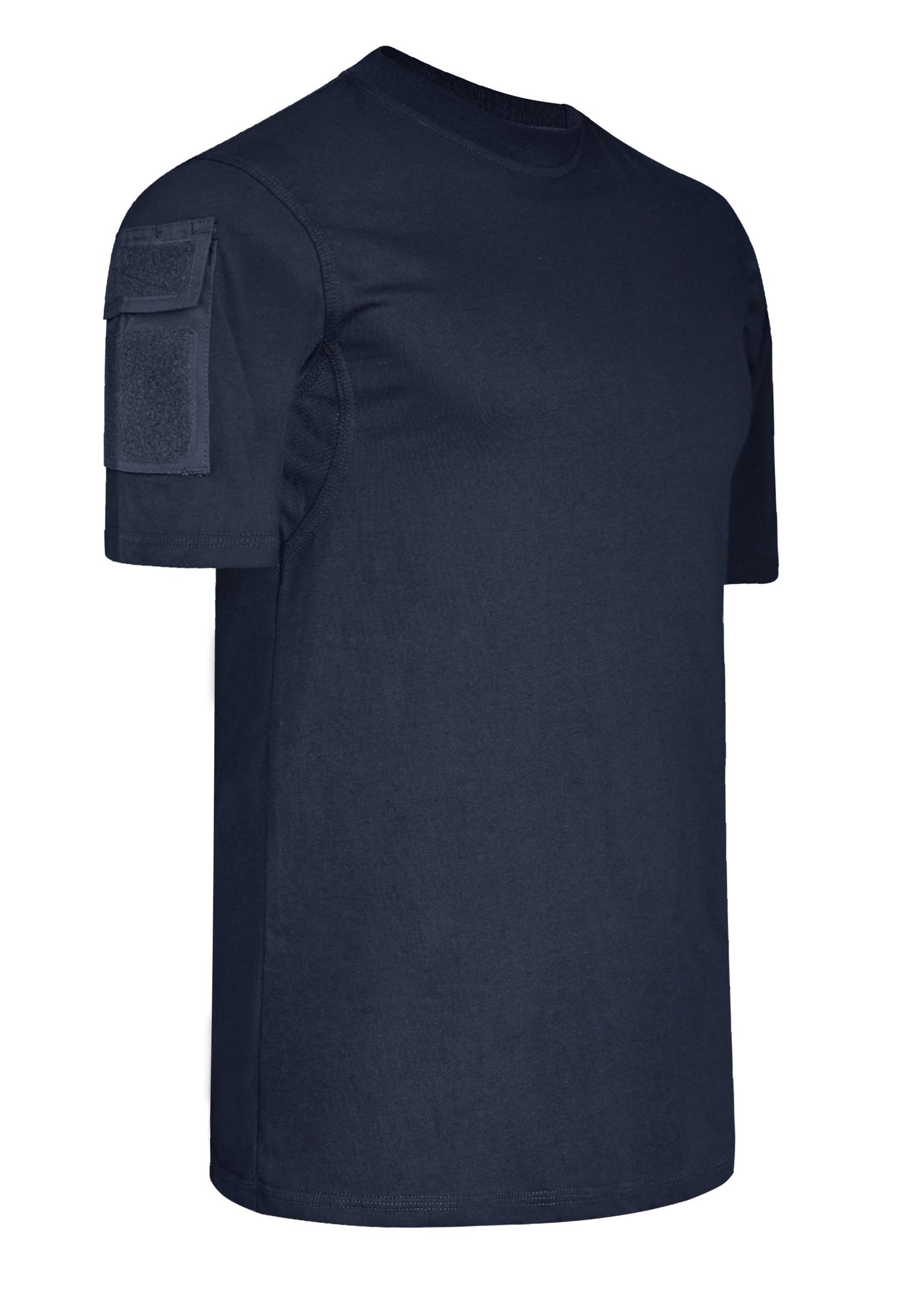 SHS-1724-Combat T-Shirt-Colour NavyBlue-side view