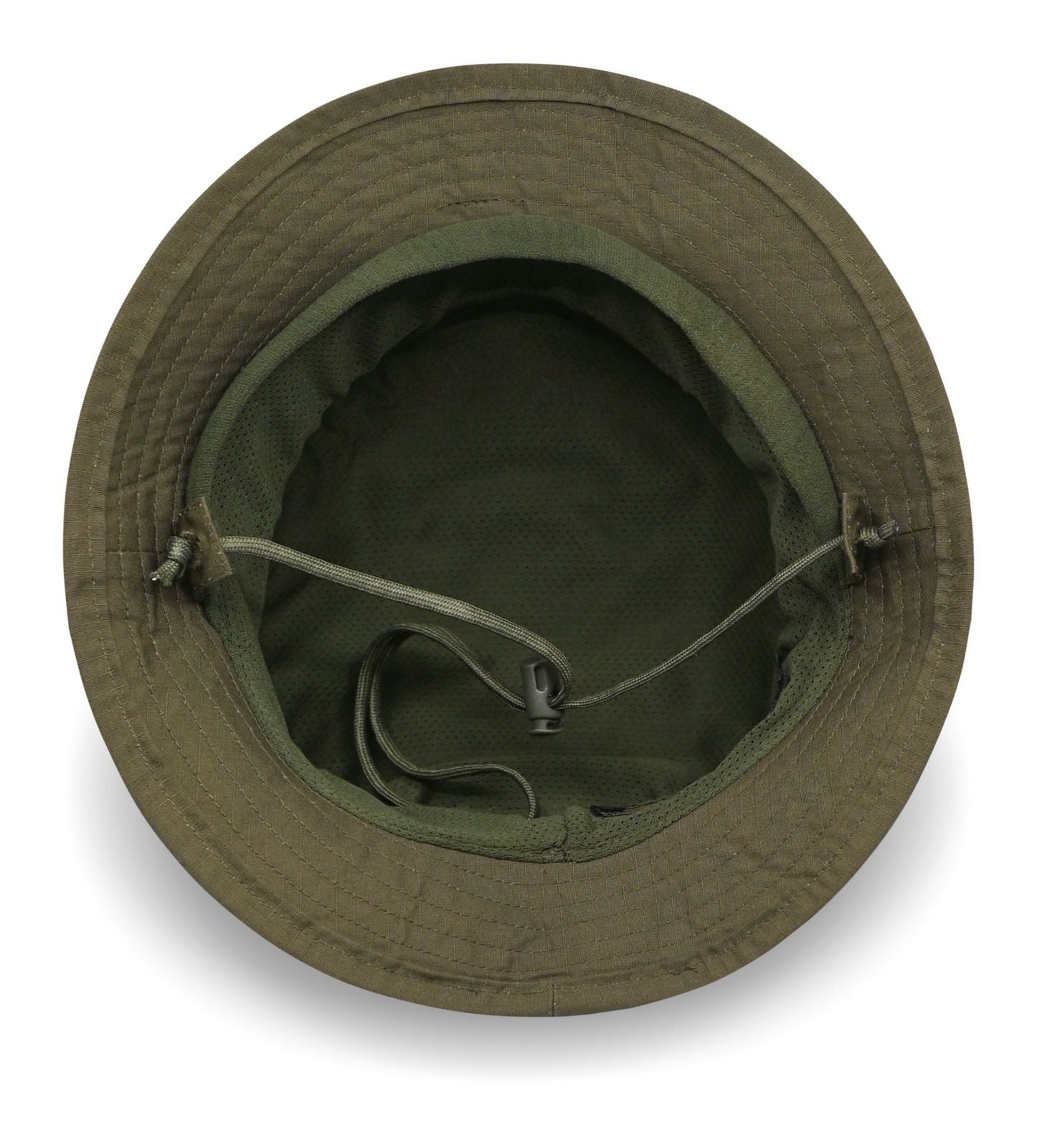 SHS-1956 SHORT BRIMMED BUSH HAT- RANGER GREEN-INSIDE