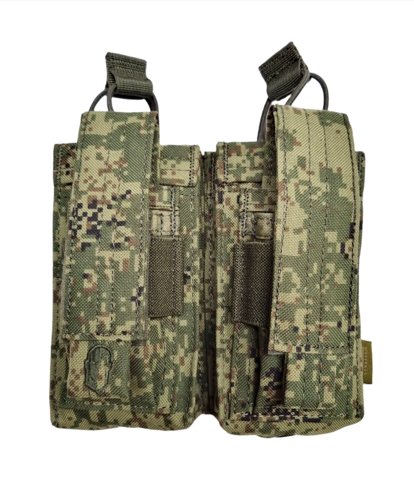 SHS - 22088 AK/9mm DOUBLE  OPEN-TOP MAG POUCH RUSSIAN DIGITAL