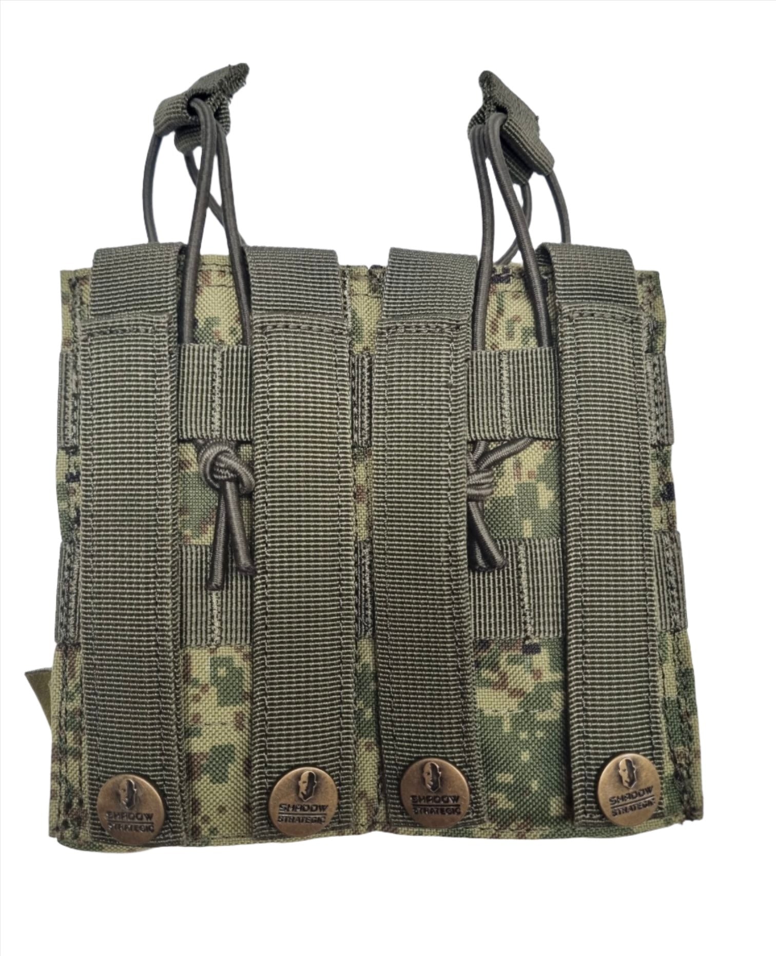 SHS - 22088 AK/9mm DOUBLE  OPEN-TOP MAG POUCH DIGI FLORA