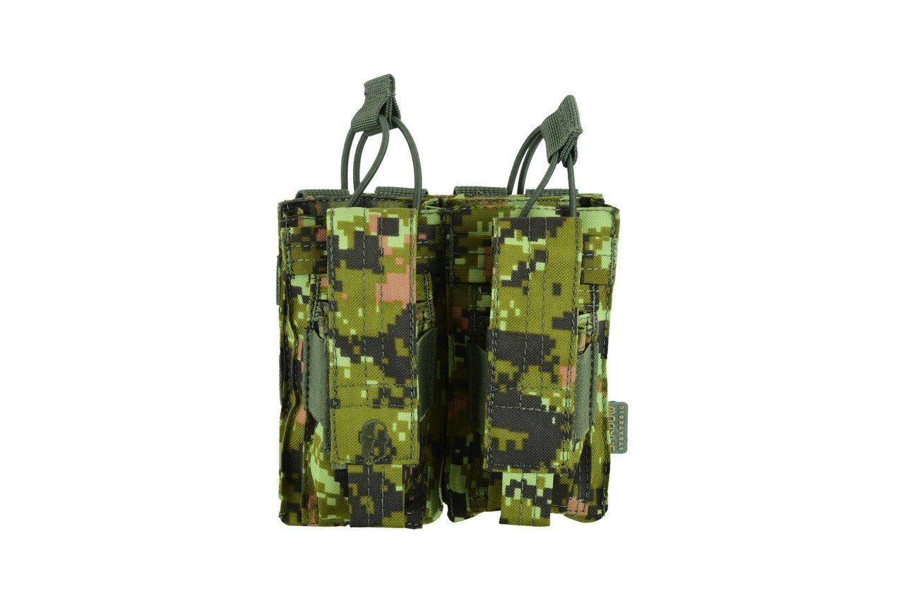 SHS - 22088 AK/9mm DOUBLE  OPEN-TOP MAG POUCH CADPAT/ESTONIAN CAMO