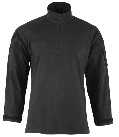 Hybrid  Tactical Combat or Warrior Shirt in Black.