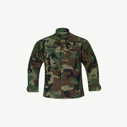 SHS-3241-Woodland Camo GEN3 FIELD TDU SHIRT