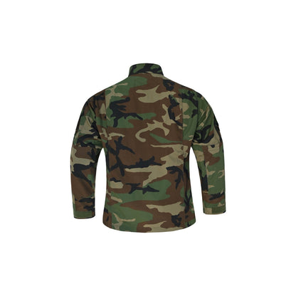 SHS-3241-WC Woodland Camo GEN3 FIELD TDU SHIRT