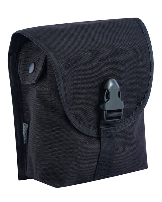 Shadow Strategic Camouflage LMG / SAW Pouch Color Black.
