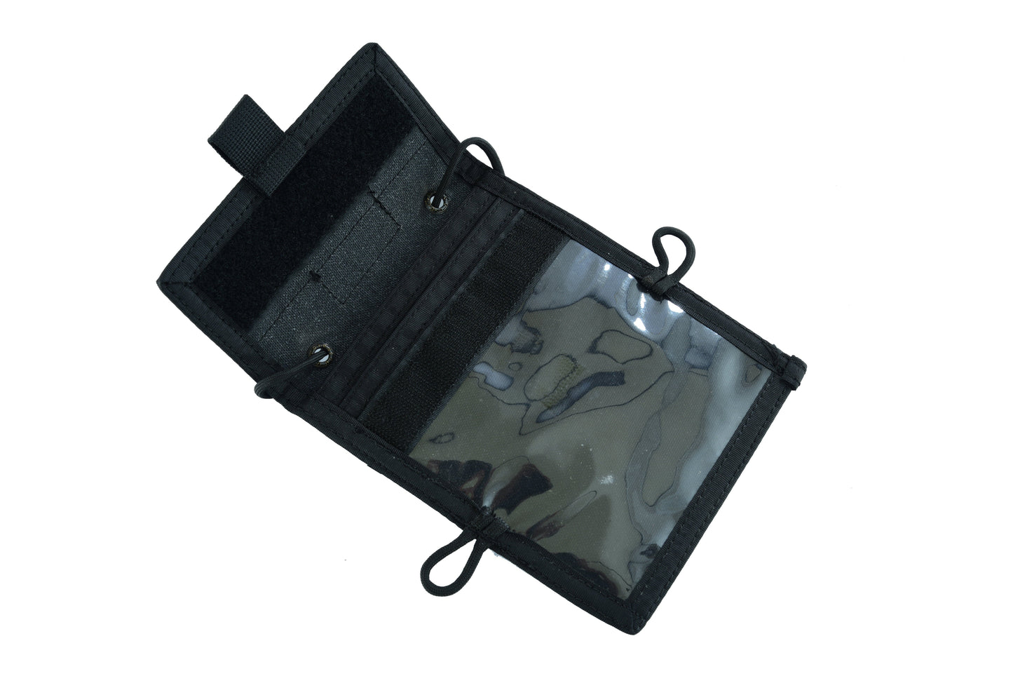 Shadow Strategic SHE-952 Camouflage Traveller , ID Pouch Color Black open