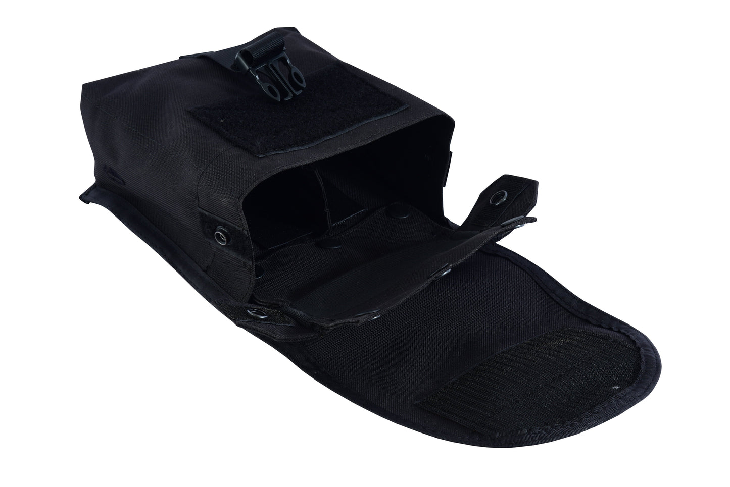 Shadow Strategic Camouflage LMG / SAW Pouch Color Black inside.